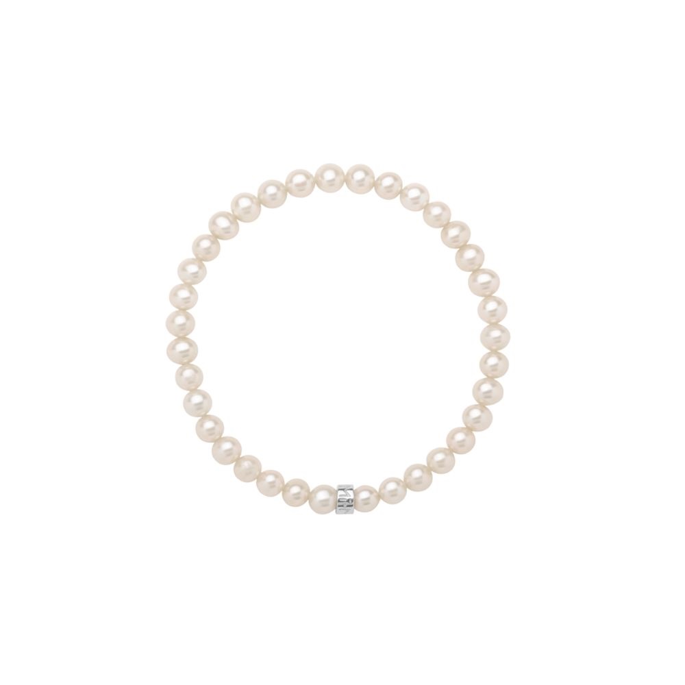Bracciale Perle Bianche