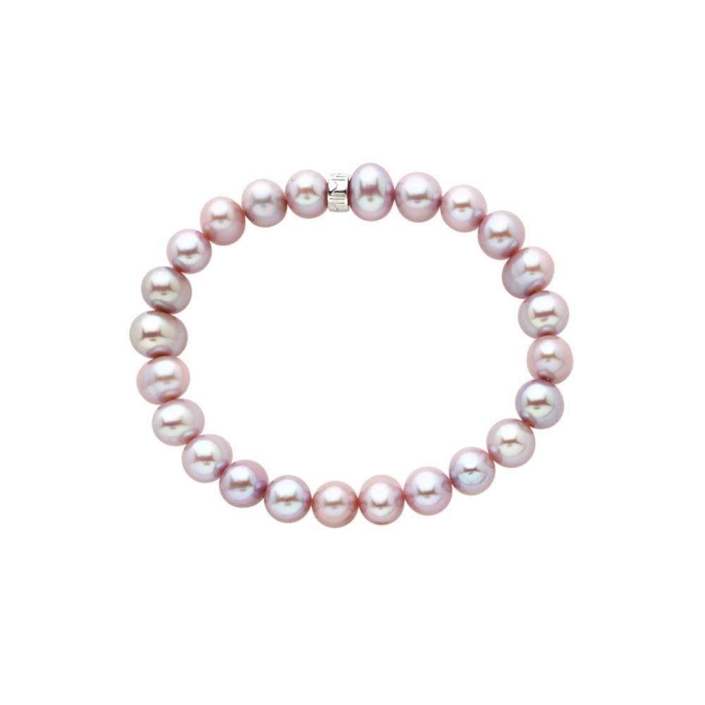 Bracciale Perle Viola