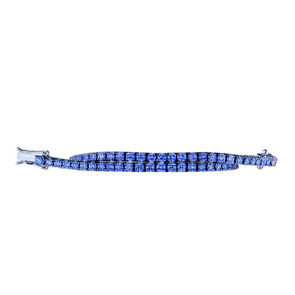 Bracciale Tennis Sole Zaffiri