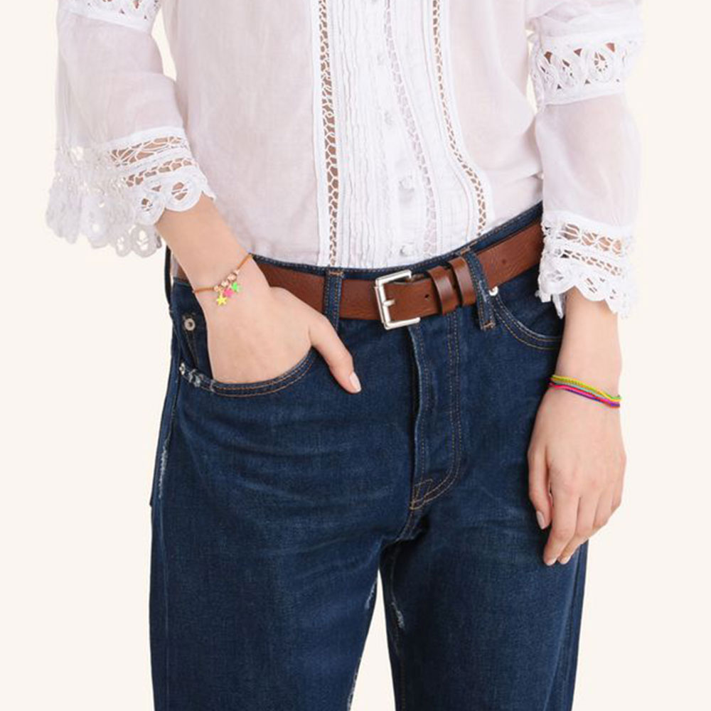 Bracciale In Argento Arancio