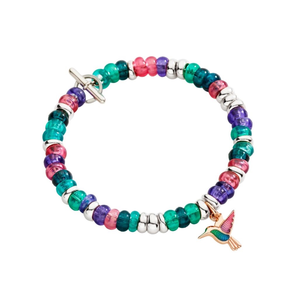 Bracciale Rondelle Viola
