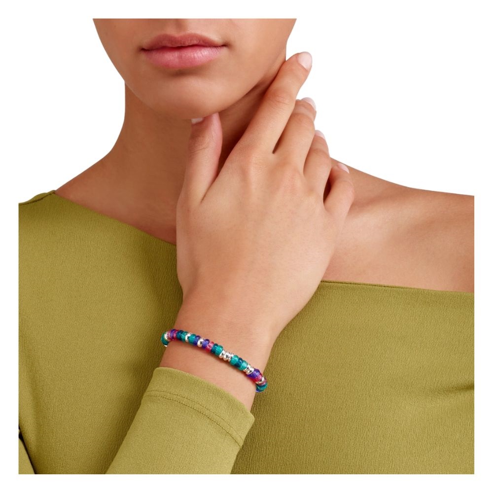 Bracciale Rondelle Viola