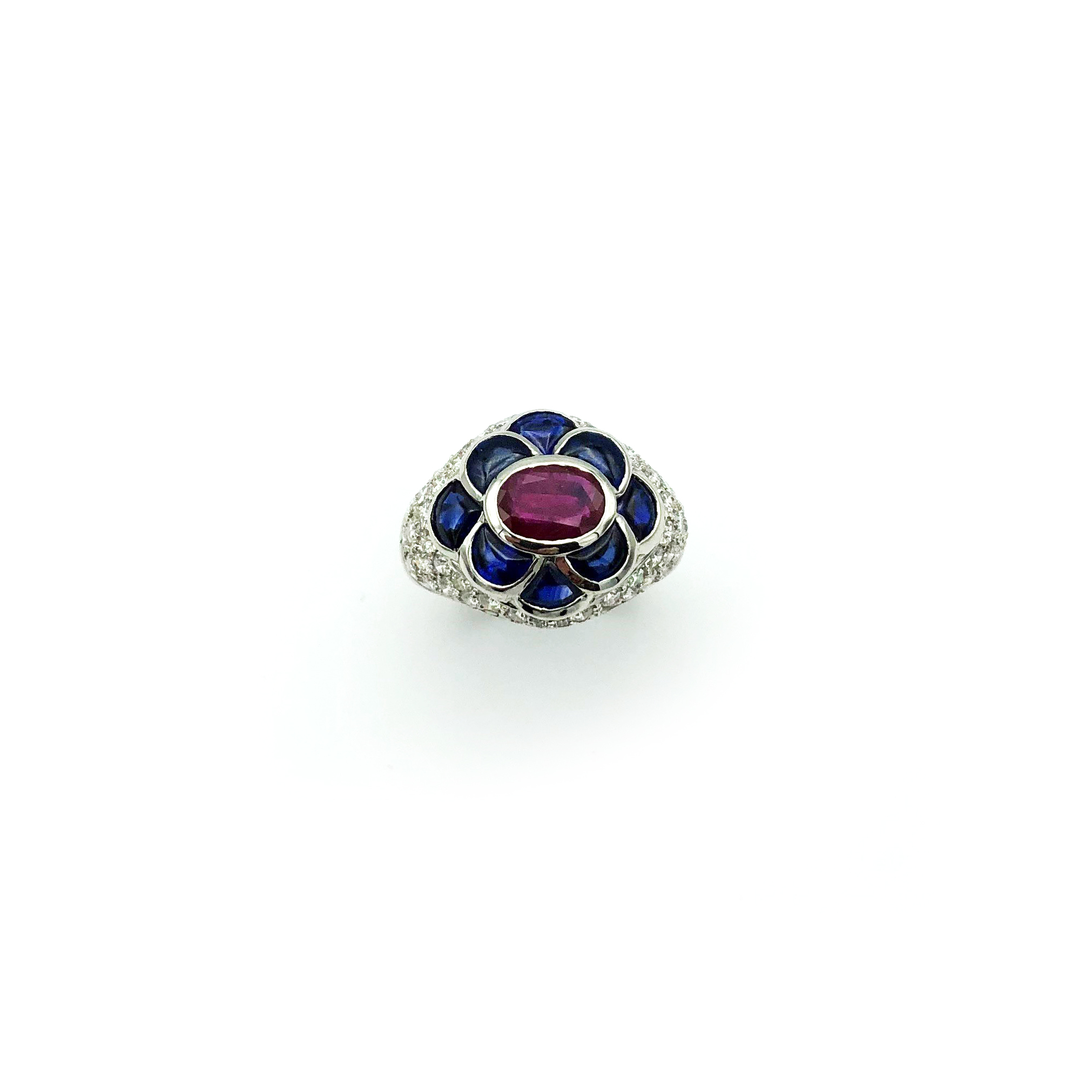 Anello Con Rubino