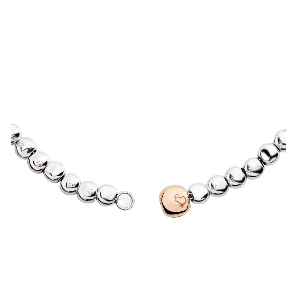 Collana Pepita Argento E Oro Rosa