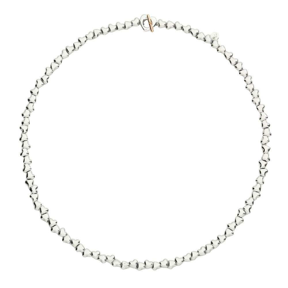 Collana Cuori Argento