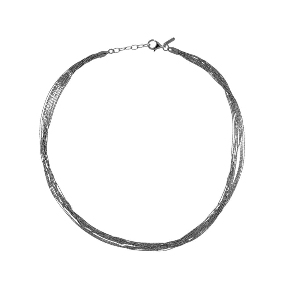 Collana Argento Spark