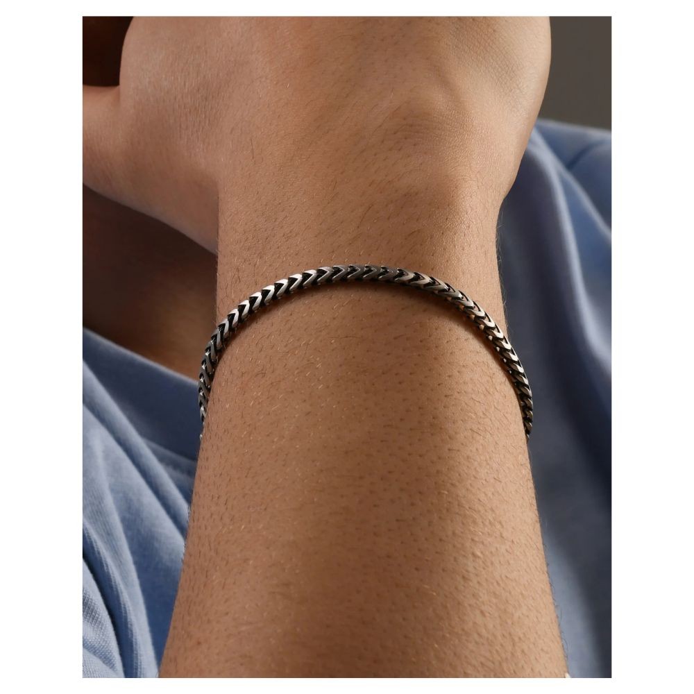 Bracciale Argento Fish Bone