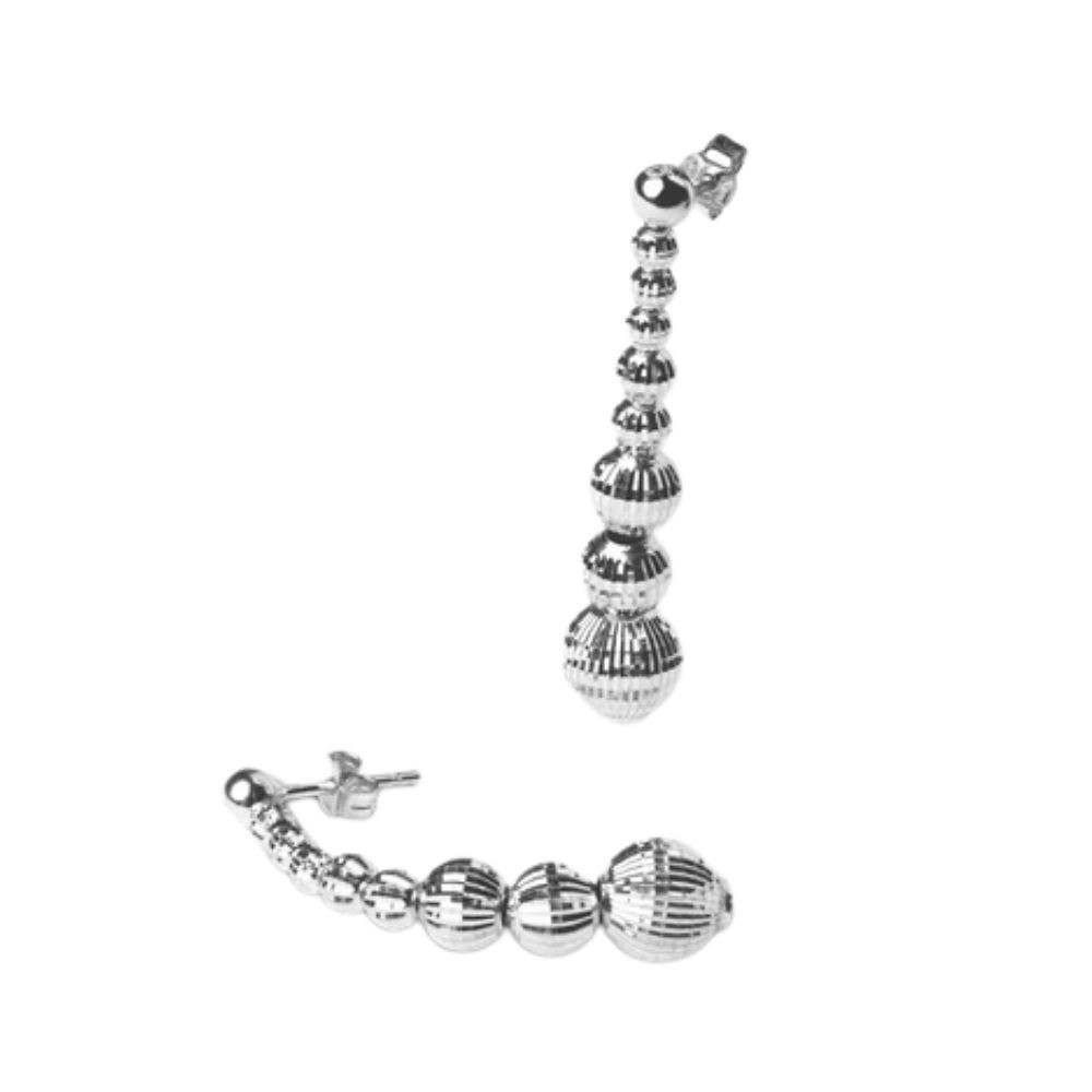 Orecchini  In Argento Crystal
