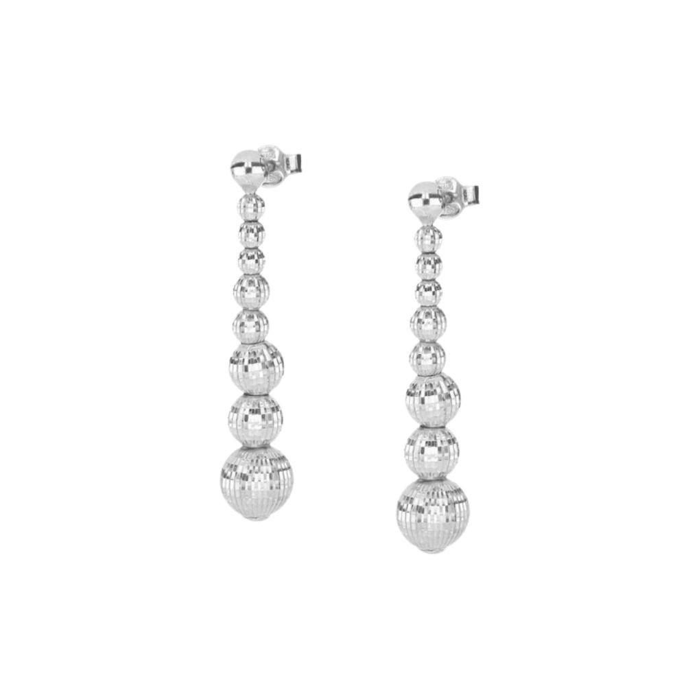 Orecchini  In Argento Crystal