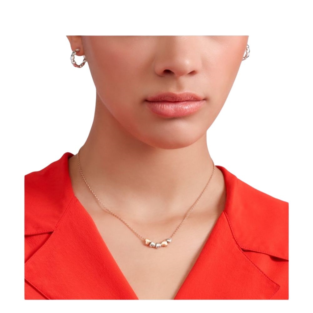 Orecchini Hoop Cuore Argento