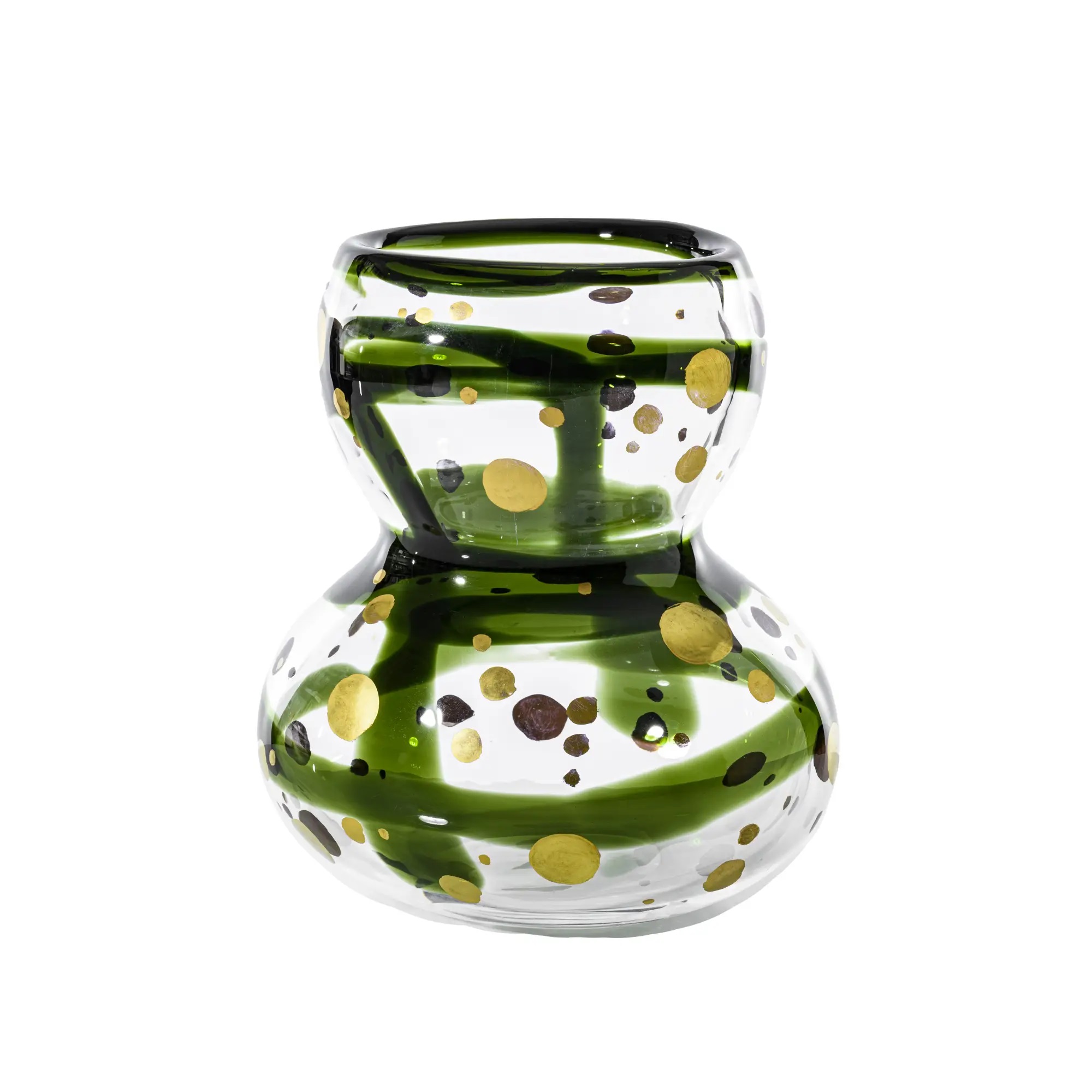 Venini Murano Vaso Gran Bulbo Mini Edizione Limitata in vetro, colore verde  - Acquista online su Dino Ceccuzzi