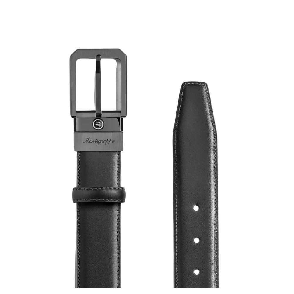 Cintura Seignet Nera/nera Saffiano