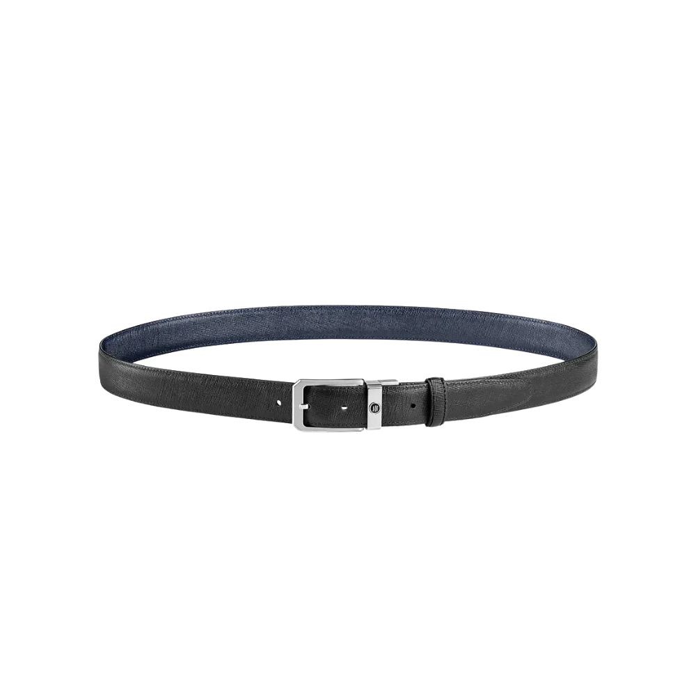 Cintura Seignet Saffiano Nera/blu