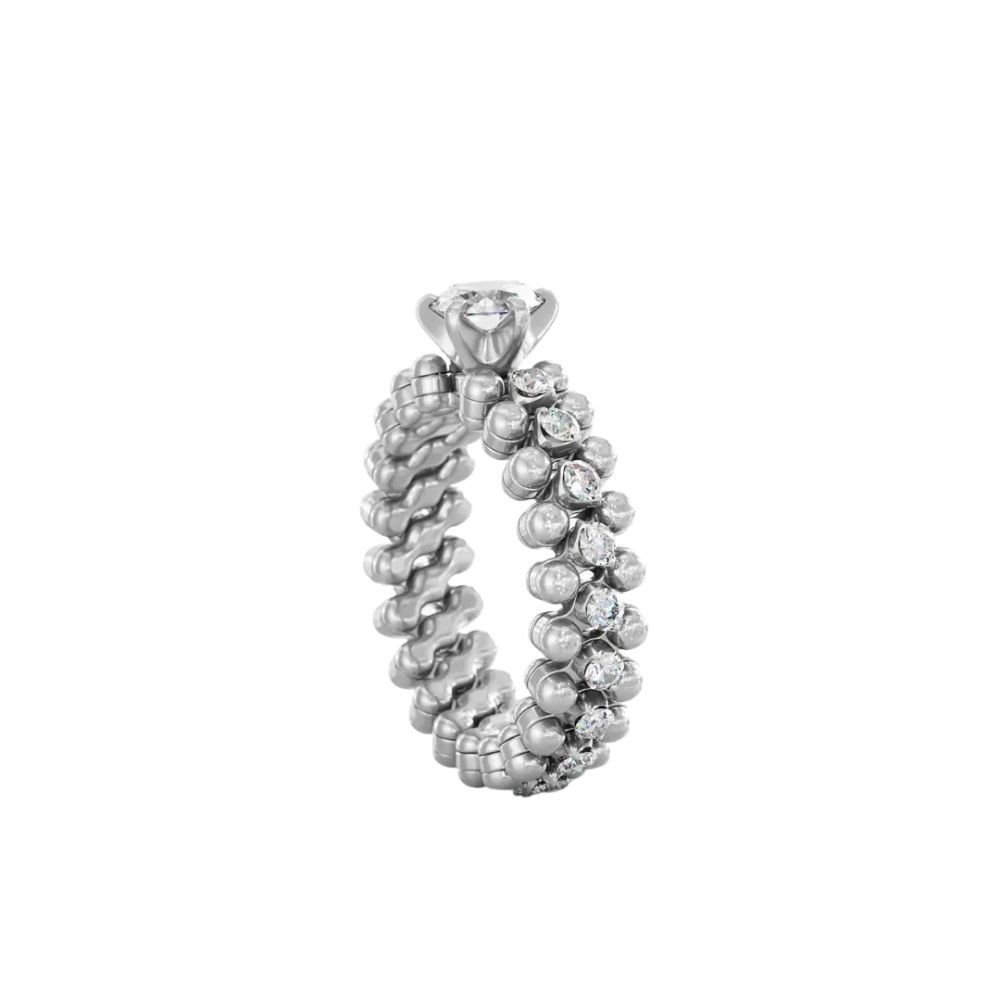 Anello Solitario Multimisura