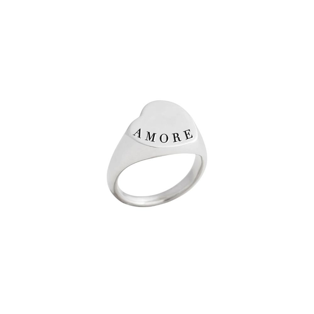 Anello Sigillo Cuore
