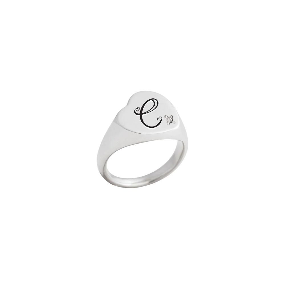 Anello Sigillo Cuore