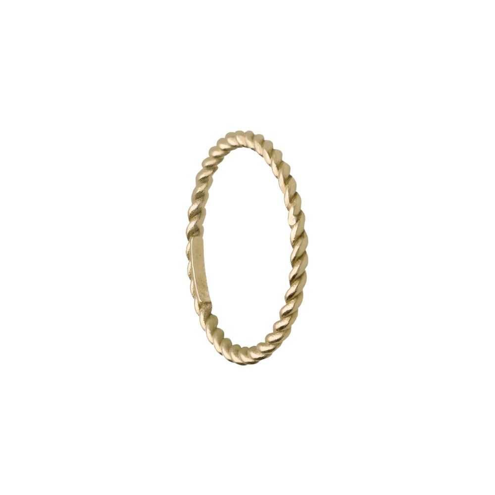 Anello Filo D'amore Intreccio Spesso