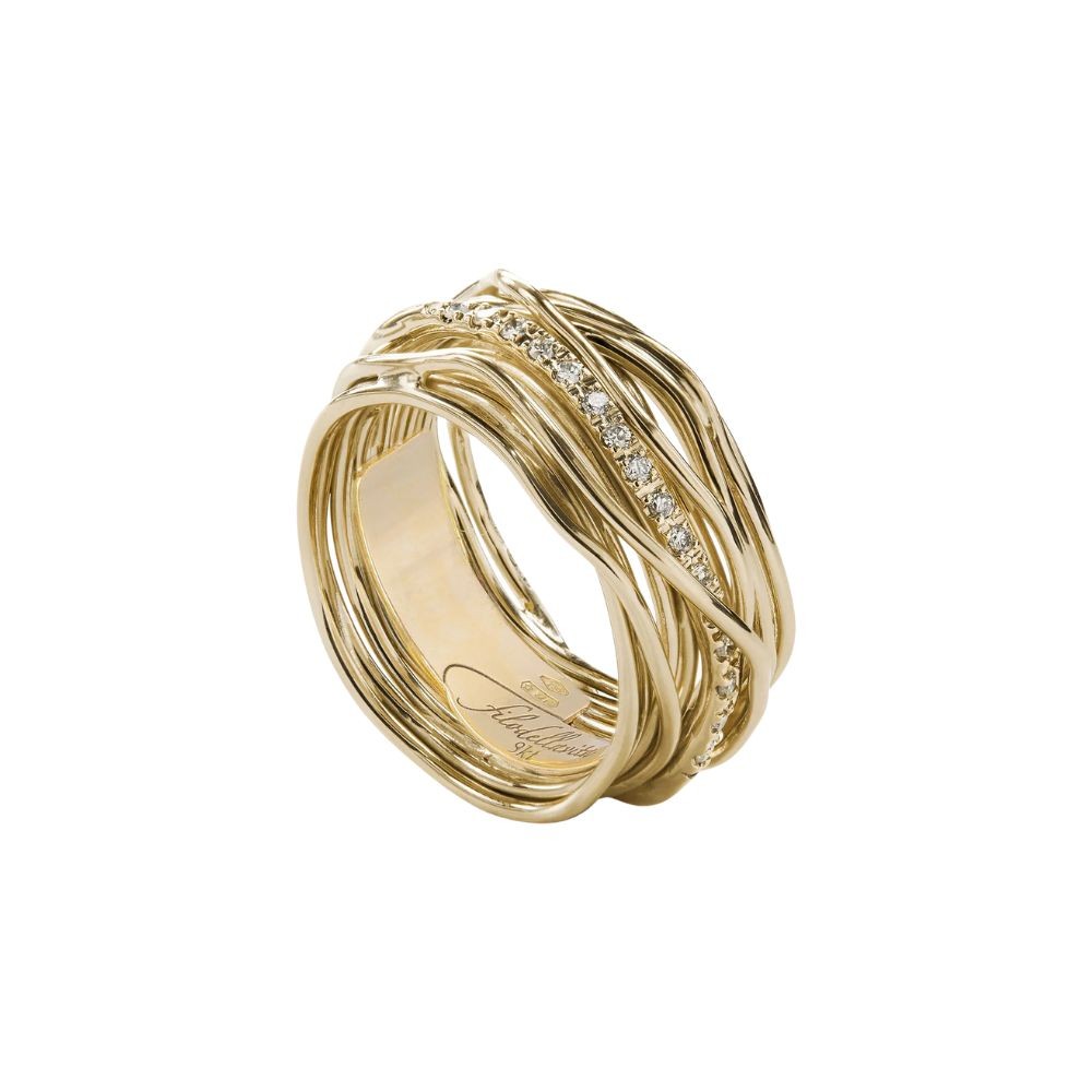 Anello Filodellavita Oro Giallo