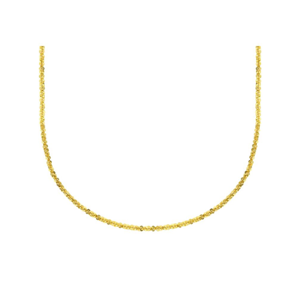 Catena Oro Giallo Criss Cross